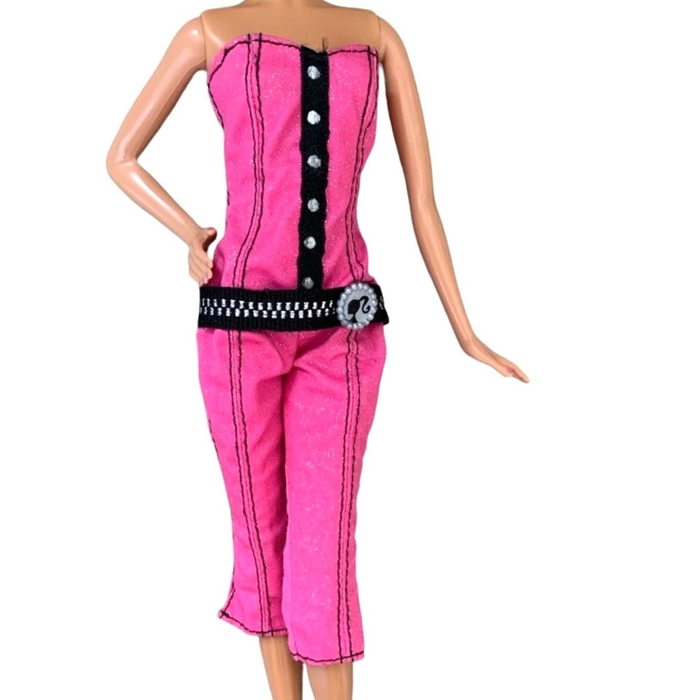 Barbie Fashionistas Sassy Rock Star Fashions Jumpsuit Vintage Doll Clothes